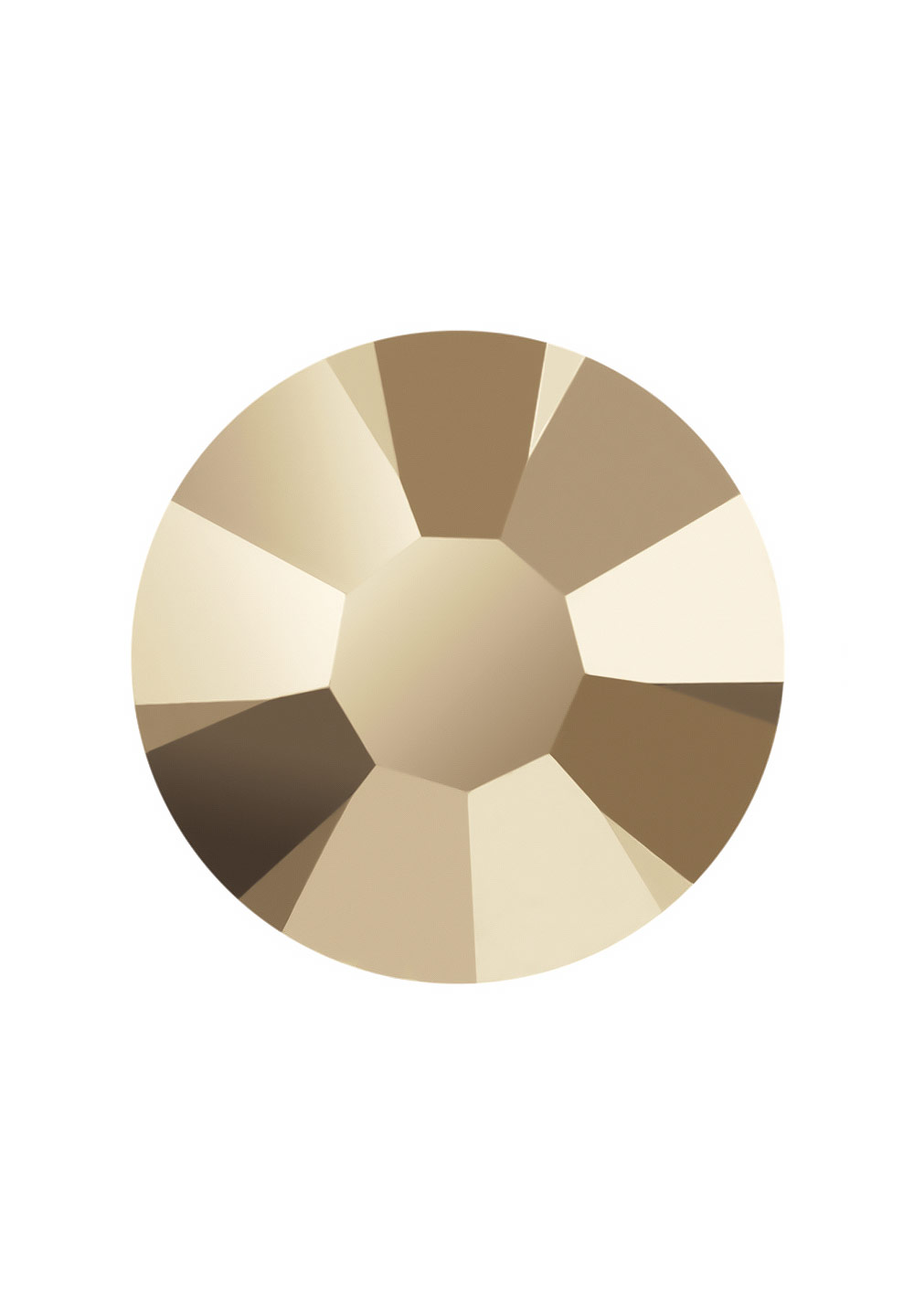 Preciosa FlatBack VIVA12 (438 11 612)-Crystal Starlight Gold