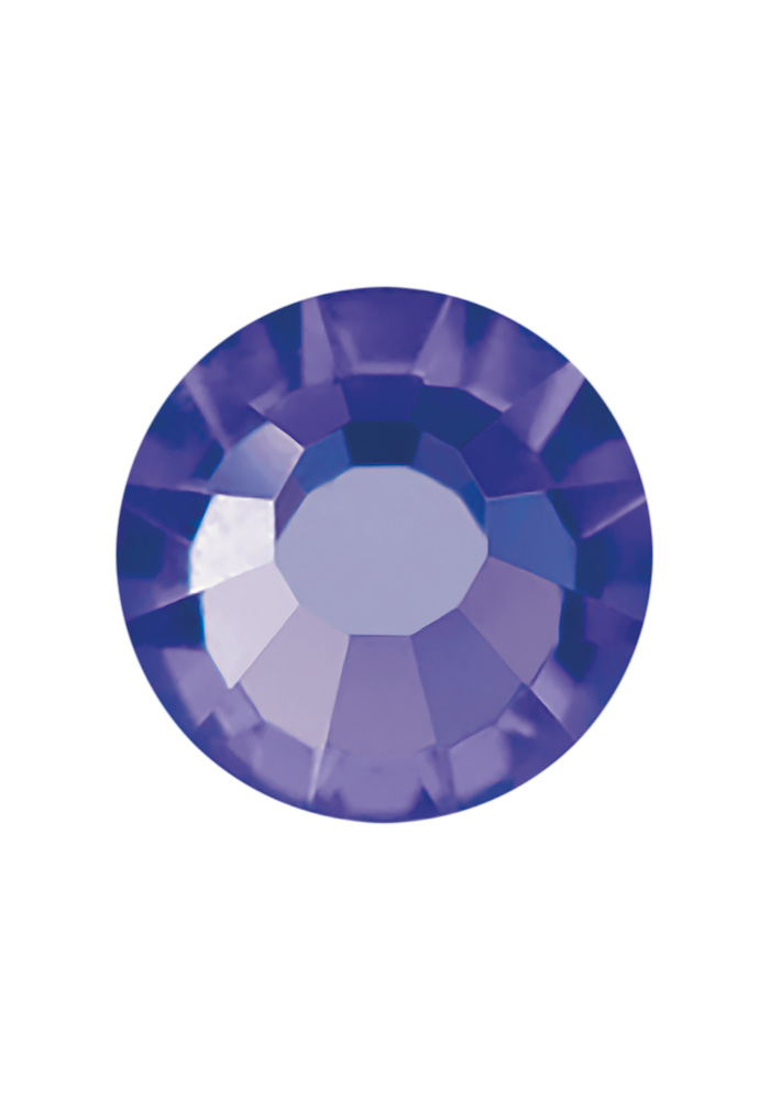 Preciosa FlatBack VIVA12 (438 11 612)-Deep Tanzanite