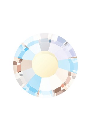 Preciosa FlatBack VIVA12 (438 11 612)-Light Gold Quartz AB