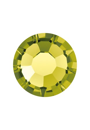 Preciosa FlatBack VIVA12 (438 11 612)-Olivine