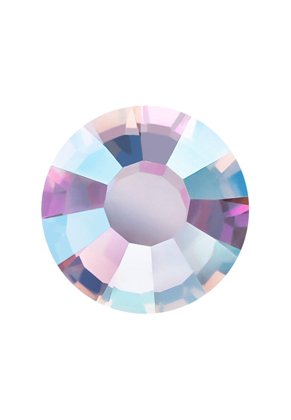 Preciosa FlatBack VIVA12 (438 11 612)-Pale Lilac AB