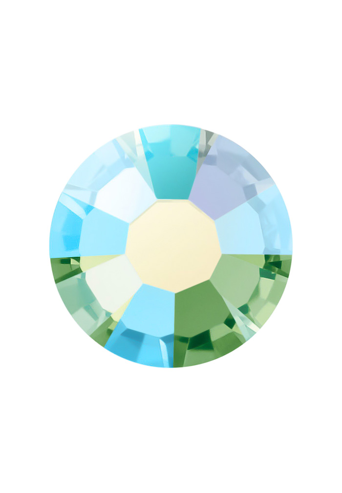 Preciosa FlatBack VIVA12 (438 11 612)-Peridot AB