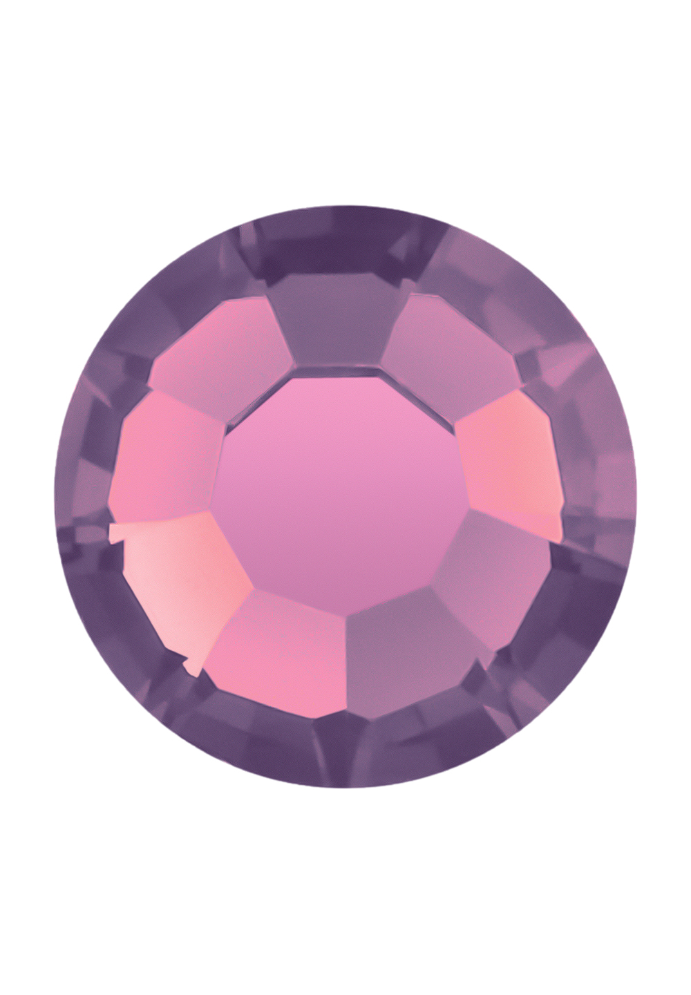 Preciosa Flat Back MC Chaton Rose MAXIMA (ART. 438 11 618)-Amethyst Opal