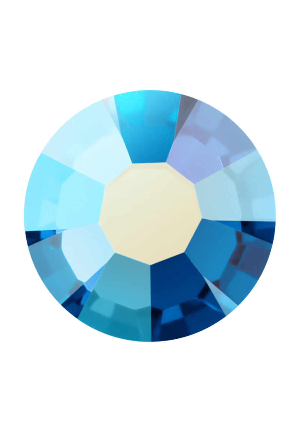 Preciosa Flat Back MC Chaton Rose MAXIMA (ART. 438 11 618)-Capri Blue AB