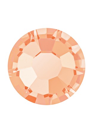 Preciosa Flat Back MC Chaton Rose MAXIMA (ART. 438 11 615)-Crystal Apricot