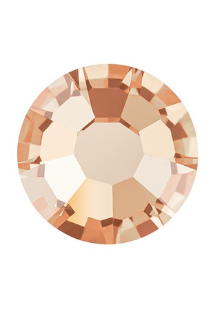 Preciosa Flat Back MC Chaton Rose MAXIMA (ART. 438 11 615)-Crystal Golden Honey