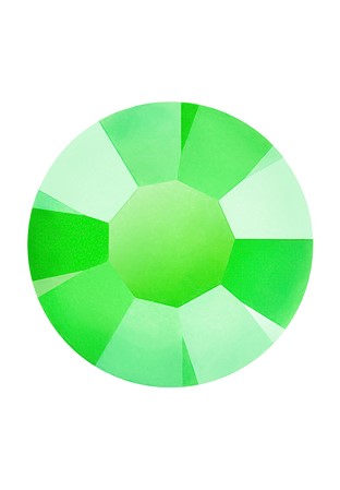 Preciosa Flat Back MC Chaton Rose MAXIMA (ART. 438 11 615)-Crystal Neon Green