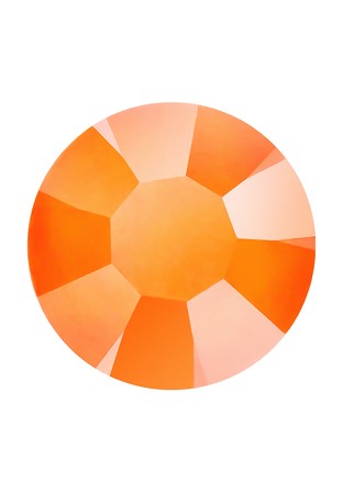 Preciosa Flat Back MC Chaton Rose MAXIMA (ART. 438 11 615)-Crystal Neon Orange