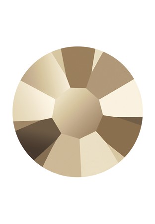 Preciosa Flat Back MC Chaton Rose MAXIMA (ART. 438 11 615)-Crystal Starlight Gold