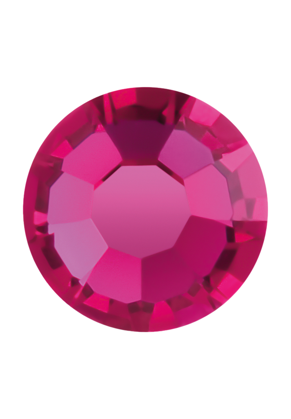 Preciosa Flat Back MC Chaton Rose MAXIMA (ART. 438 11 618)-Fuchsia