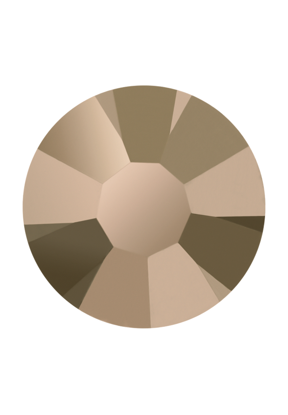 Preciosa Flat Back MC Chaton Rose MAXIMA (ART. 438 11 618)-Jet Brown Flare