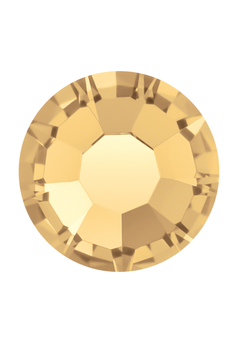 Preciosa Flat Back MC Chaton Rose MAXIMA (ART. 438 11 618)-Light Colorado Topaz