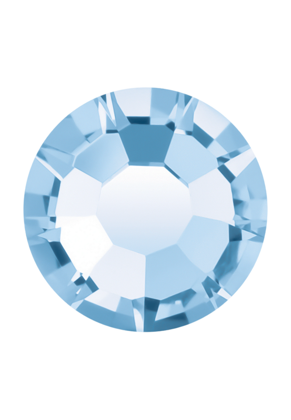 Preciosa Flat Back MC Chaton Rose MAXIMA (ART. 438 11 618)-Light Sapphire