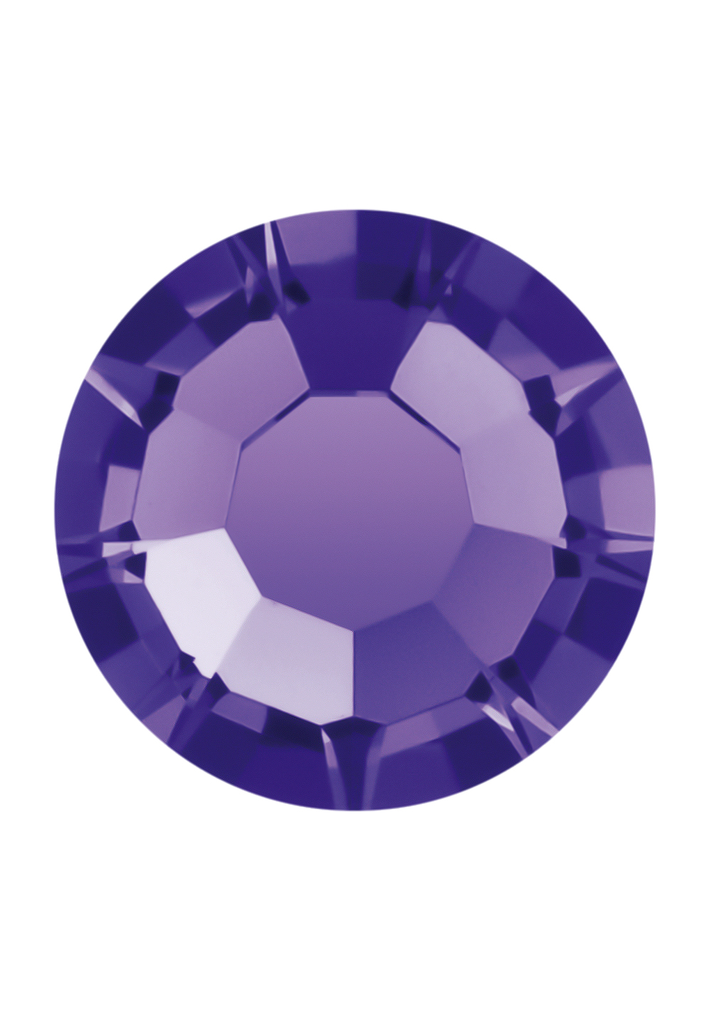 Preciosa Flat Back MC Chaton Rose MAXIMA (ART. 438 11 618)-Purple Velvet
