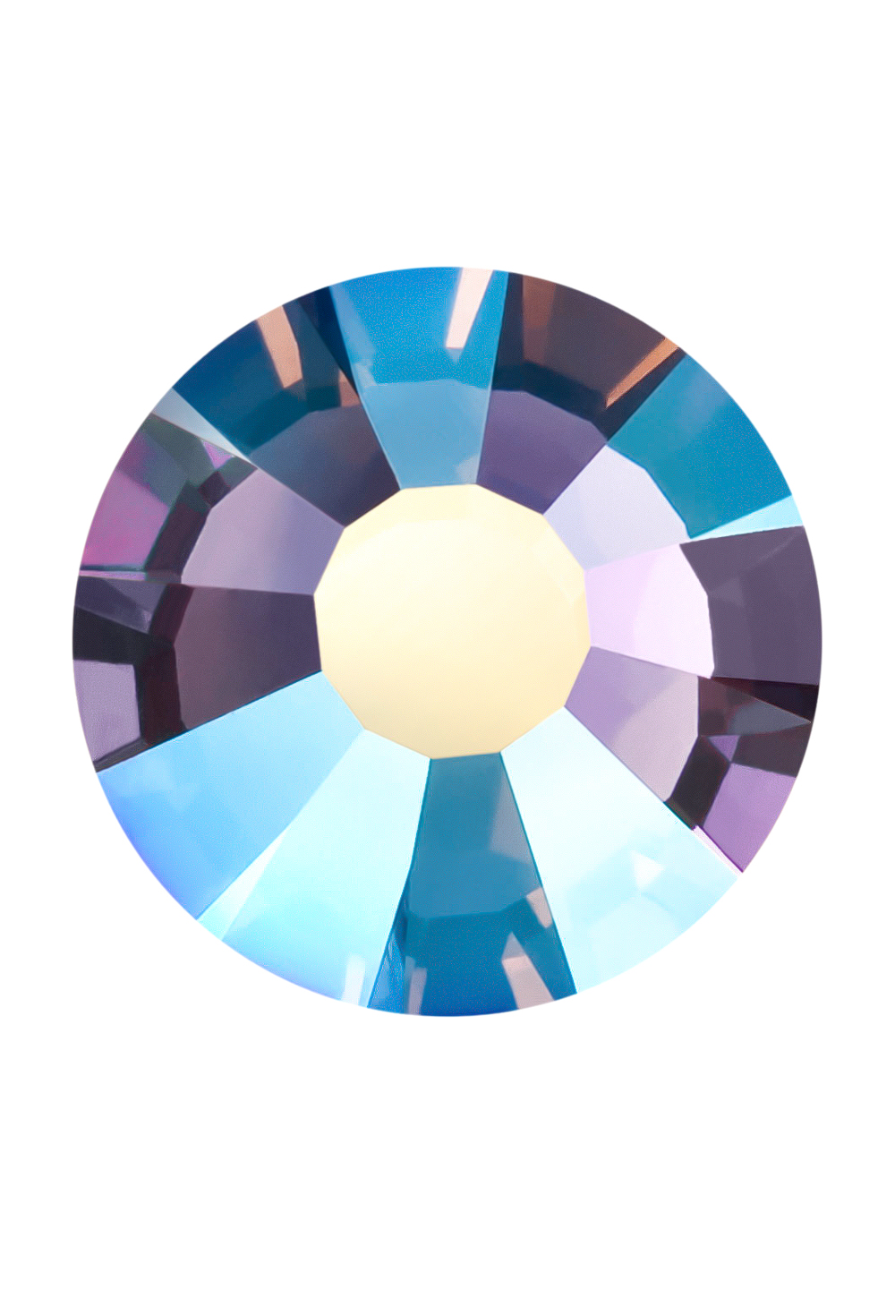 Preciosa Flat Back MC Chaton Rose MAXIMA (ART. 438 11 618)-Smoked Amethyst AB