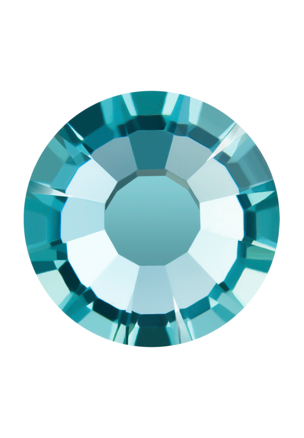 Preciosa Flat Back MC Chaton Rose MAXIMA (ART. 438 11 618)-Smoked Sapphire