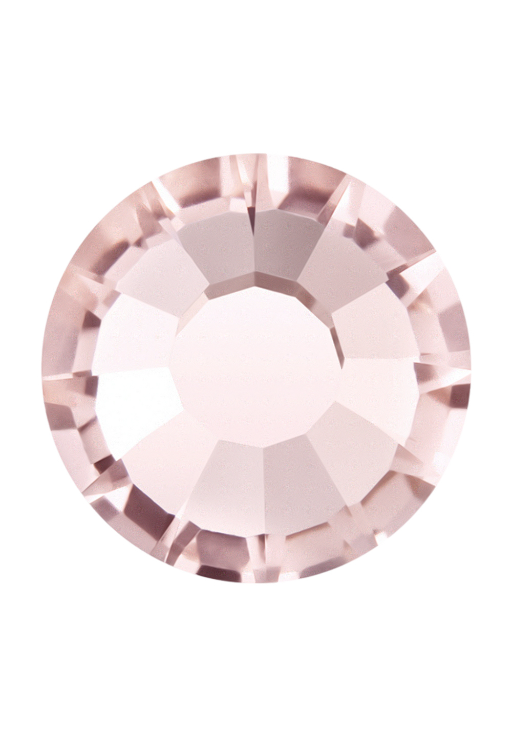 Preciosa Flat Back MC Chaton Rose MAXIMA (ART. 438 11 618)-Vintage Rose