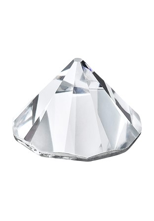 Preciosa Flat Back Spike Cone MAXIMA(438 11 616)-Crystal
