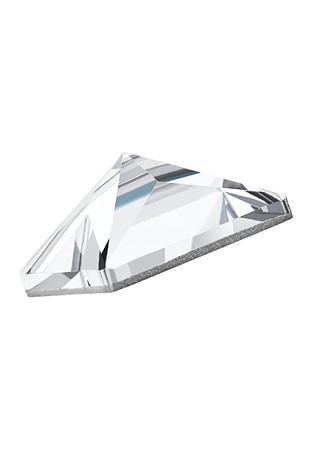 Preciosa Flat Back Pyramid MAXIMA (438 23 220)-Crystal