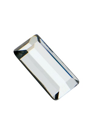 Preciosa FlatBack Baguette (438 26 210)-Crystal