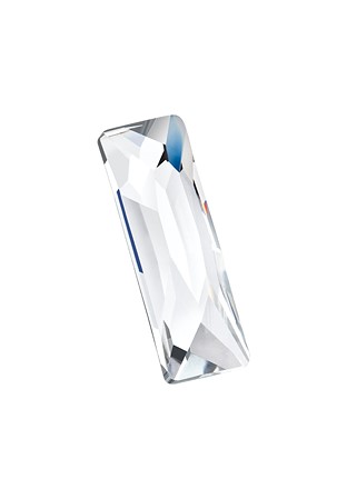 Preciosa Flat Back Slim Baguette MAXIMA(438 26 302)-Crystal