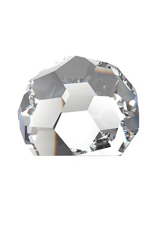 Preciosa Flat Back ¾ Ball(451 19 662)-Crystal