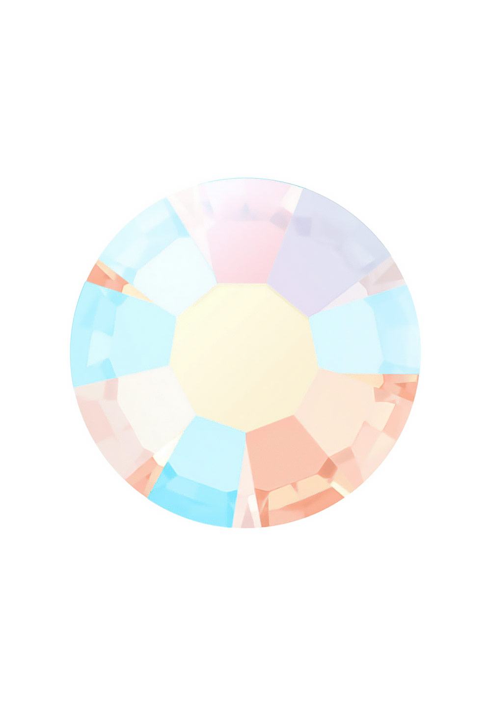 Preciosa Hot Fix VIVA12 (438 11 612)-Gold Quartz AB