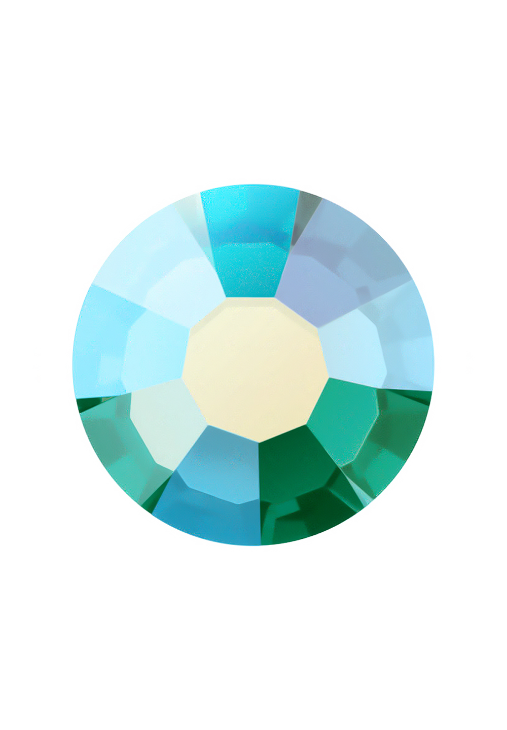 Preciosa Hot Fix VIVA12 (438 11 612)-Green Turmaline AB