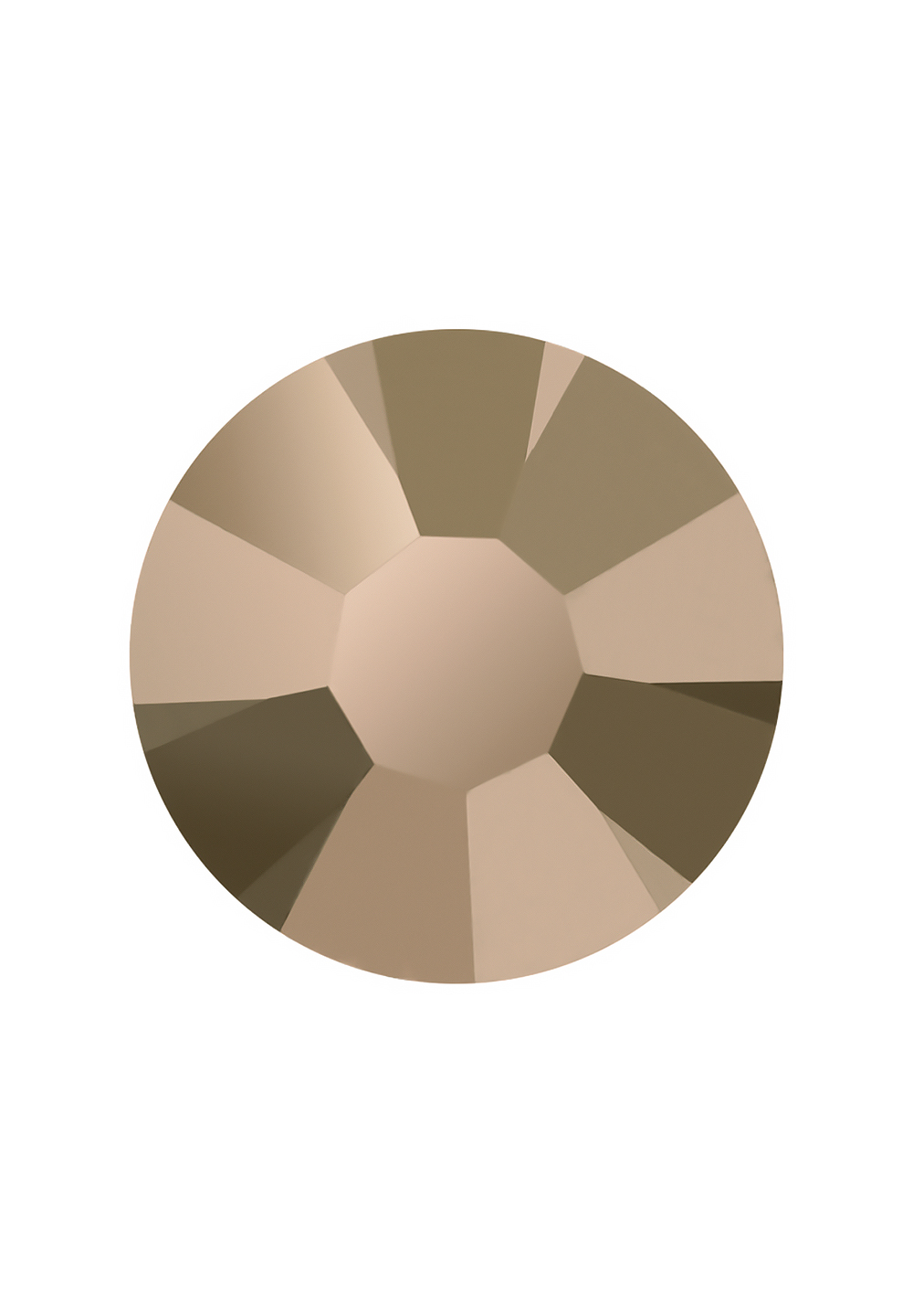 Preciosa Hot Fix VIVA12 (438 11 612)-Jet Brown Flare