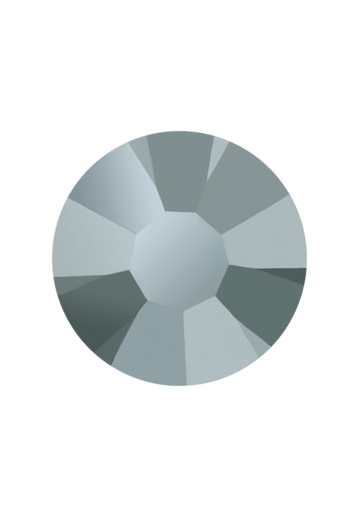 Preciosa Hot Fix VIVA12 (438 11 612)-Jet Hematite