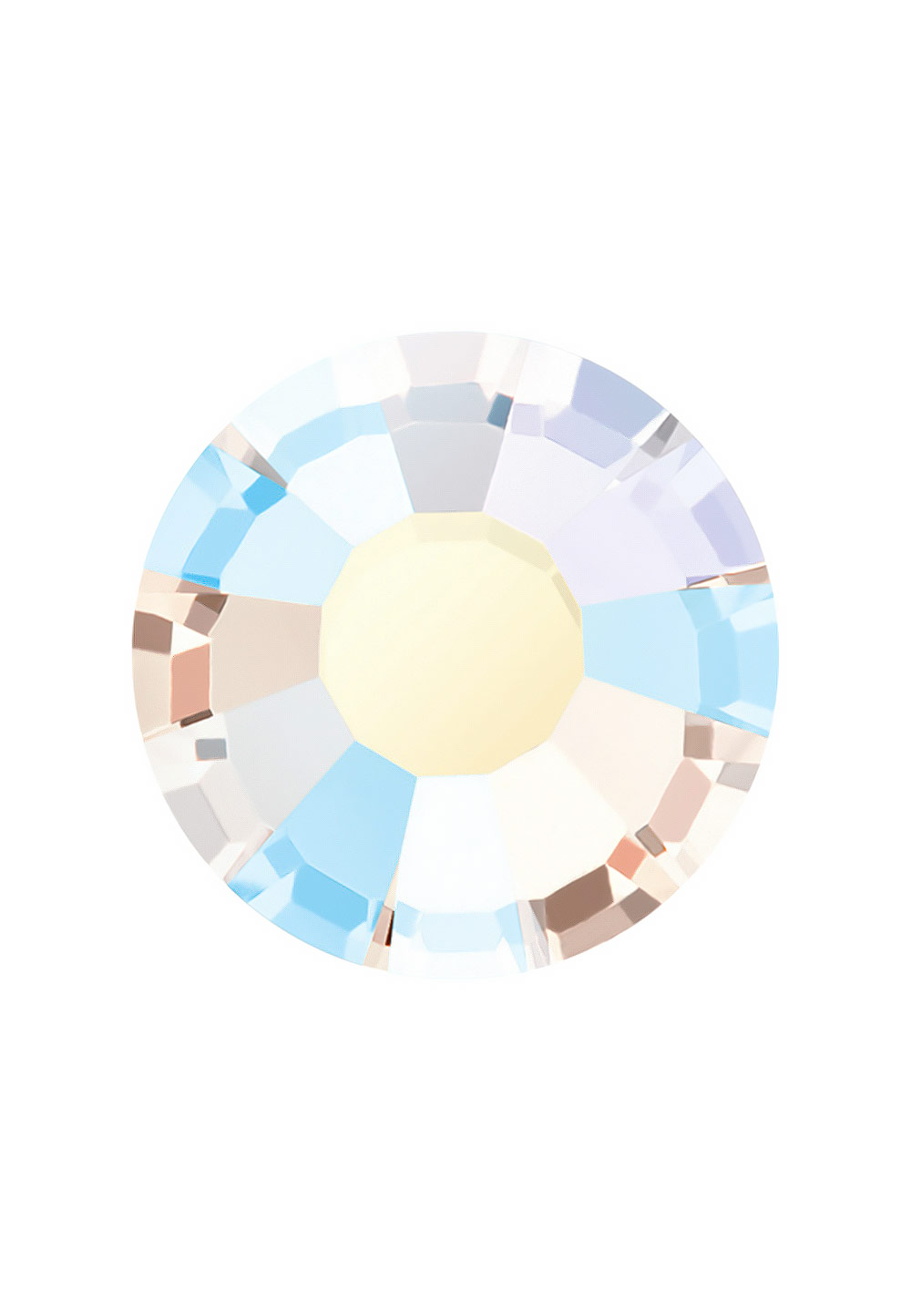 Preciosa Hot Fix VIVA12 (438 11 612)-Light Gold Quartz AB