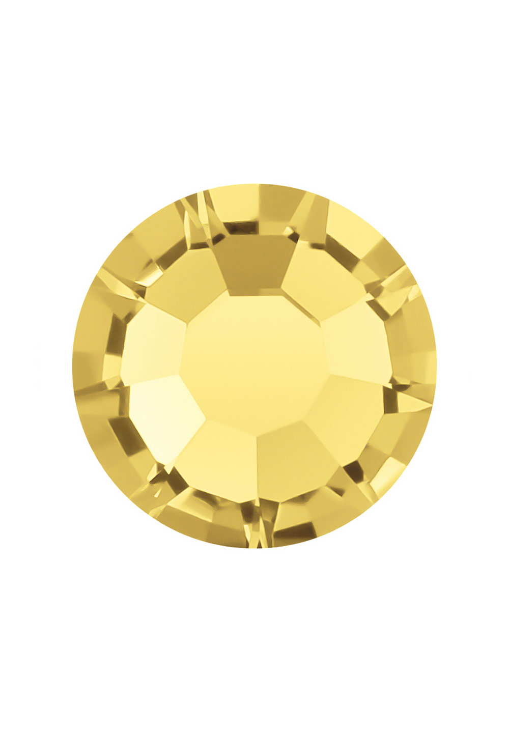 Preciosa Hot Fix VIVA12 (438 11 612)-Light Topaz