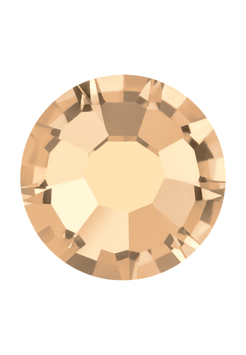 Preciosa Hot Fix MC Chaton Rose MAXIMA (ART. 438 11 615)-Crystal Honey