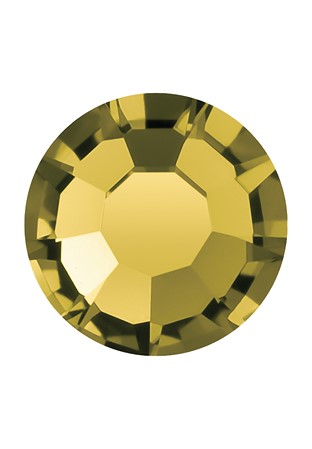 Preciosa Hot Fix MC Chaton Rose MAXIMA (ART. 438 11 615)-Gold Beryl