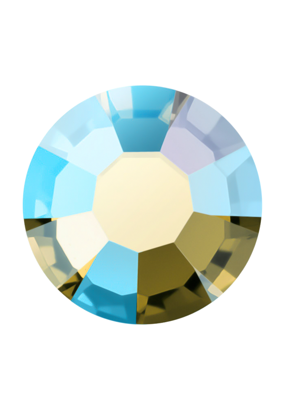 Preciosa Hot Fix MC Chaton Rose MAXIMA (ART. 438 11 615)-Gold Beryl AB