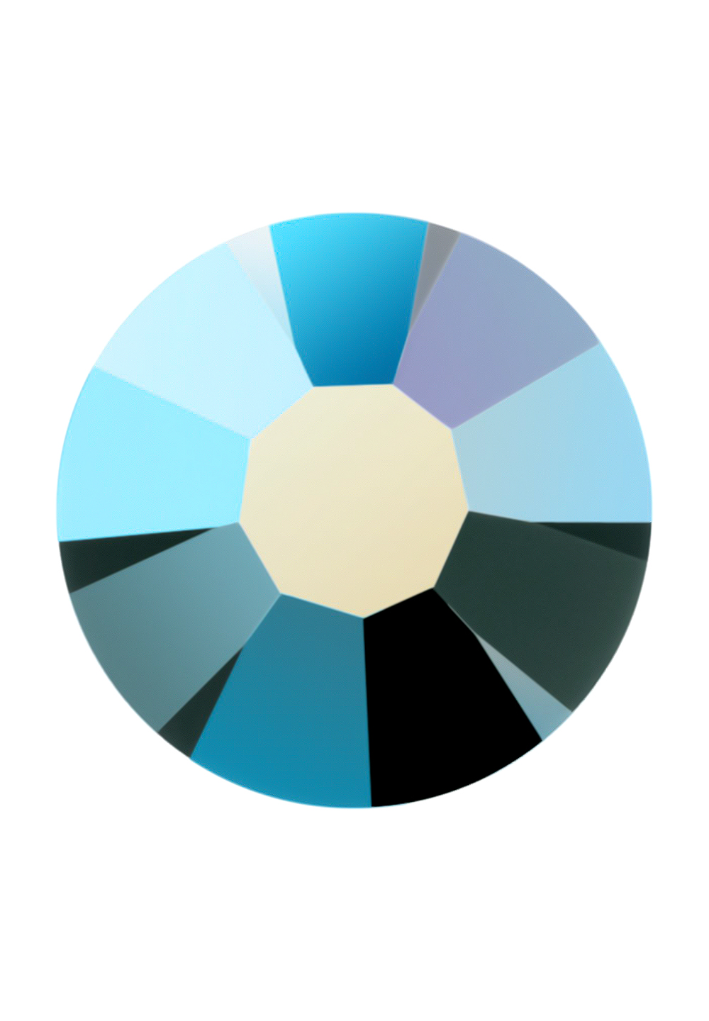 Preciosa Hot Fix MC Chaton Rose MAXIMA (ART. 438 11 615)-Jet AB