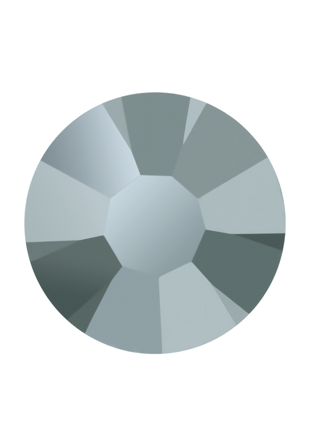 Preciosa Hot Fix MC Chaton Rose MAXIMA (ART. 438 11 615)-Jet Hematite