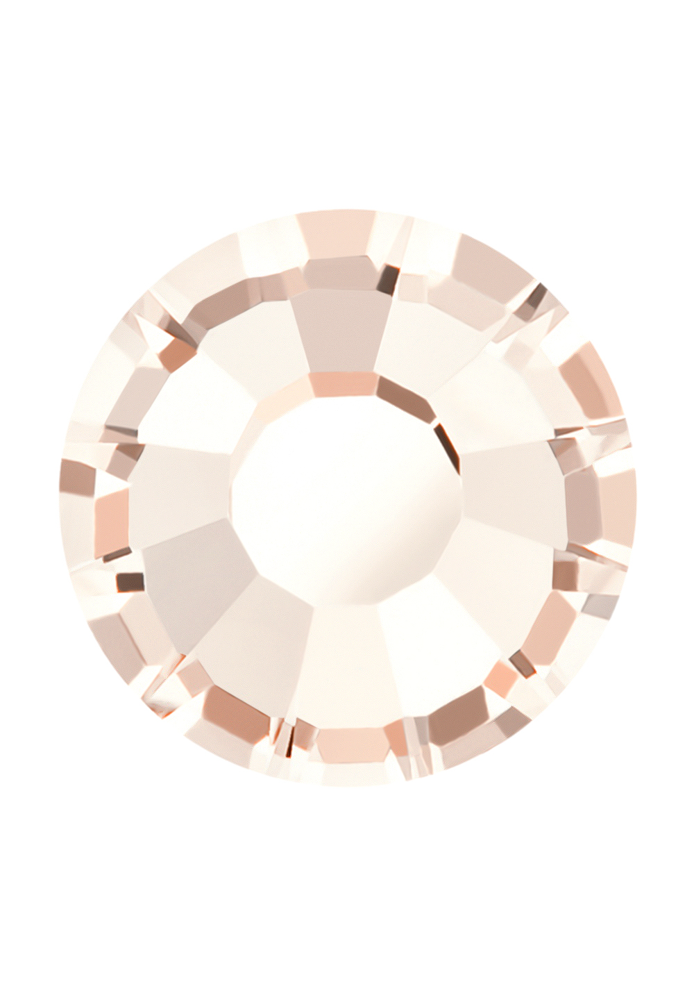 Preciosa Hot Fix MC Chaton Rose MAXIMA (ART. 438 11 615)-Light Gold Quartz