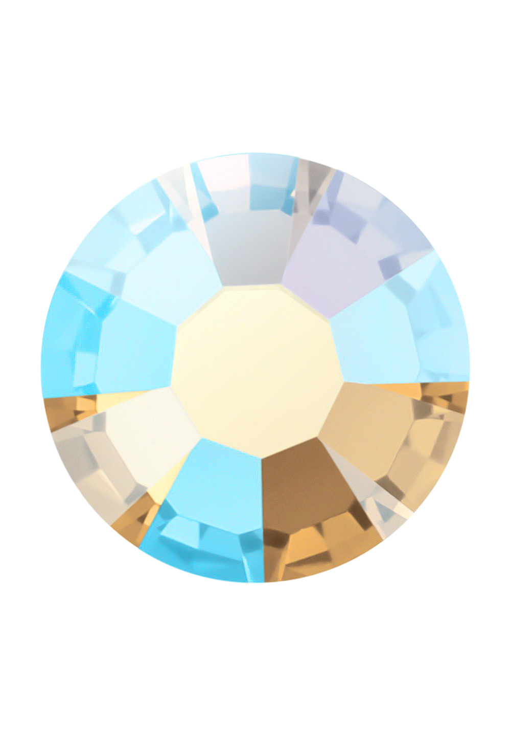 Preciosa Hot Fix MC Chaton Rose MAXIMA (ART. 438 11 615)-Light Smoked Topaz AB