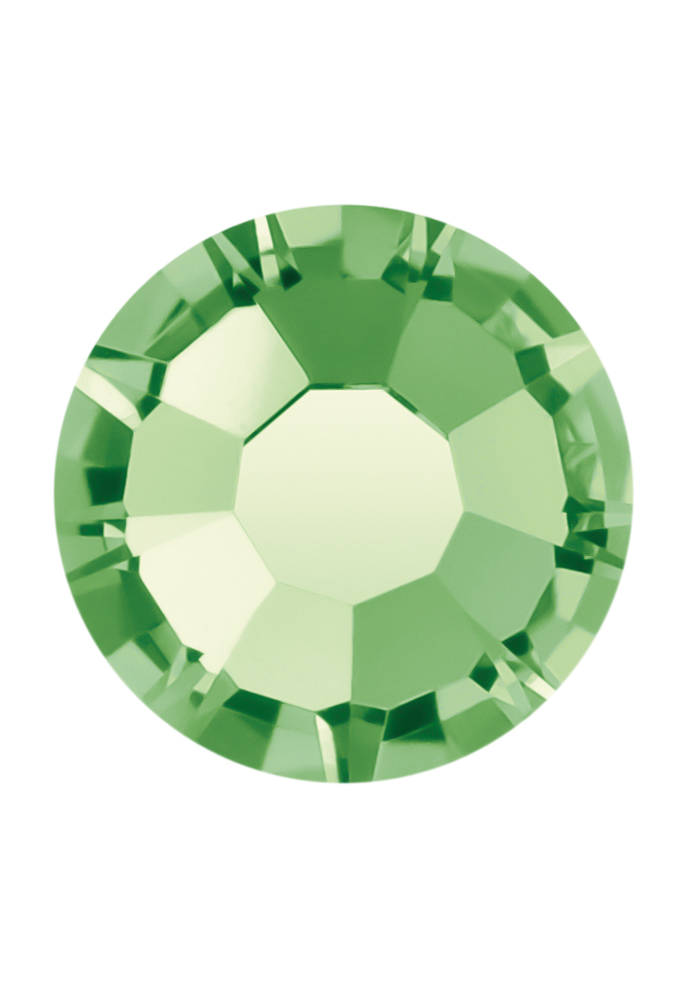 Preciosa Hot Fix MC Chaton Rose MAXIMA (ART. 438 11 615)-Peridot AB