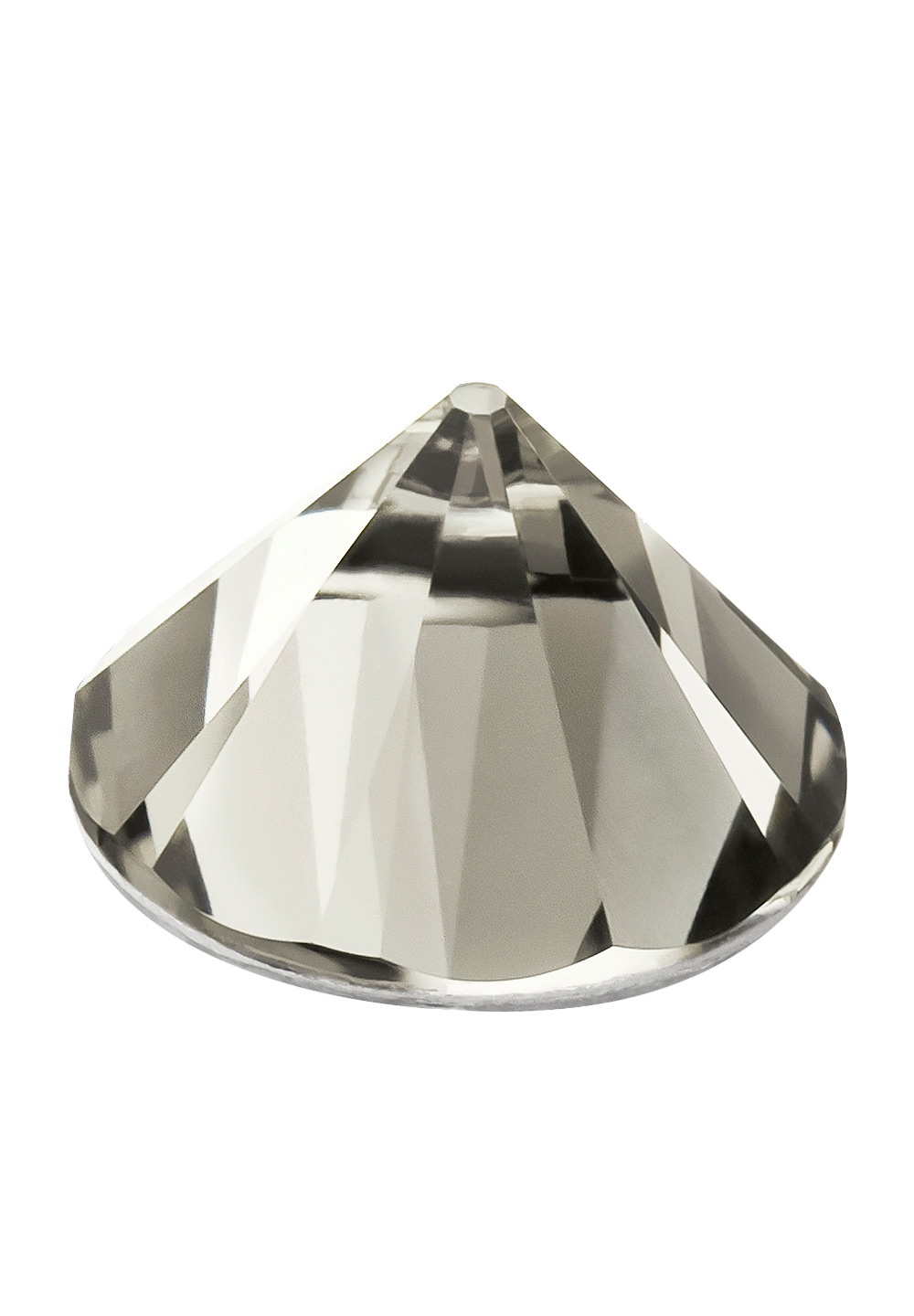 Preciosa Hot Fix Spike Cone MAXIMA(438 11 616)-Black Diamond