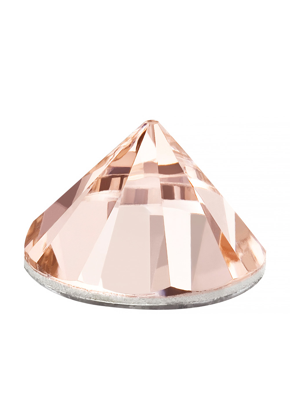 Preciosa Hot Fix Spike Cone MAXIMA(438 11 616)-Light Peach