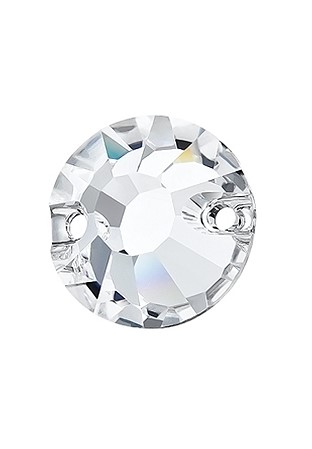 Preciosa Sew On Chaton Rose VIVA12(438 61 613)-Crystal