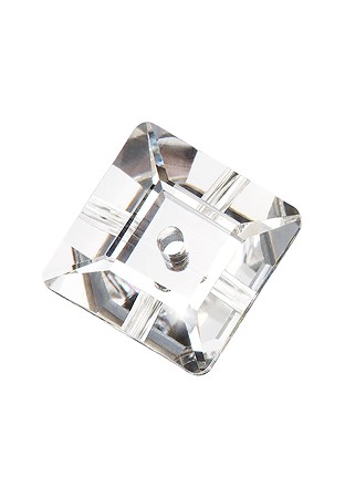 Preciosa Sew On Loch Square(438 73 301)-Crystal