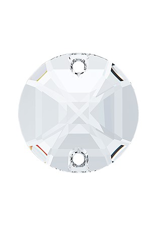 Lumilux Round Sew-On S010-Crystal