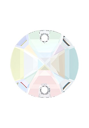 Lumilux Round Sew-On S010-Crystal AB
