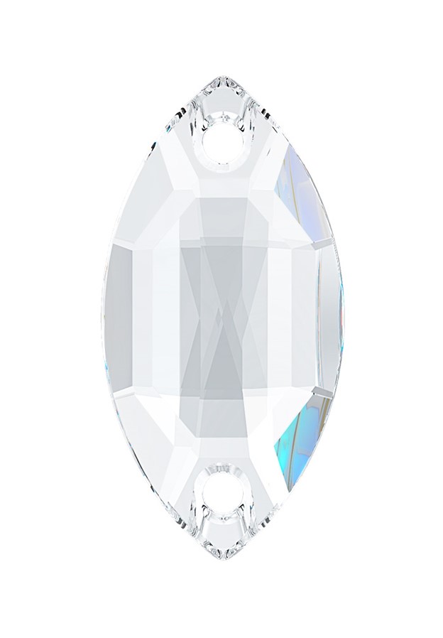 All Sizes Light Topaz Crystal Flatback Navette Super Glitter