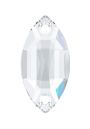 Lumilux Navette Sew On S020-Crystal