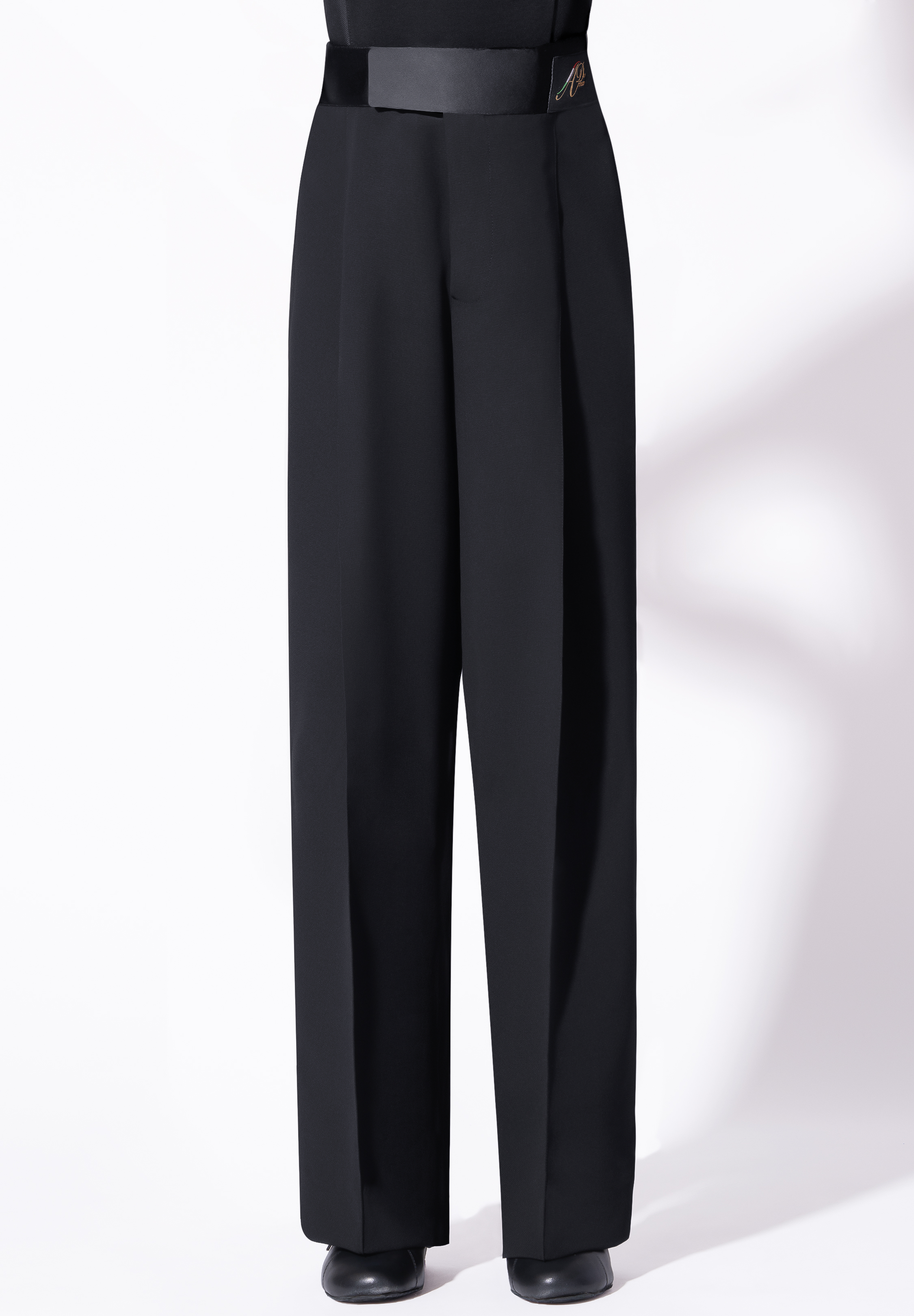 Armando Juvenile Satin Waist Pocket Pants w/ Pleats B00020-Black