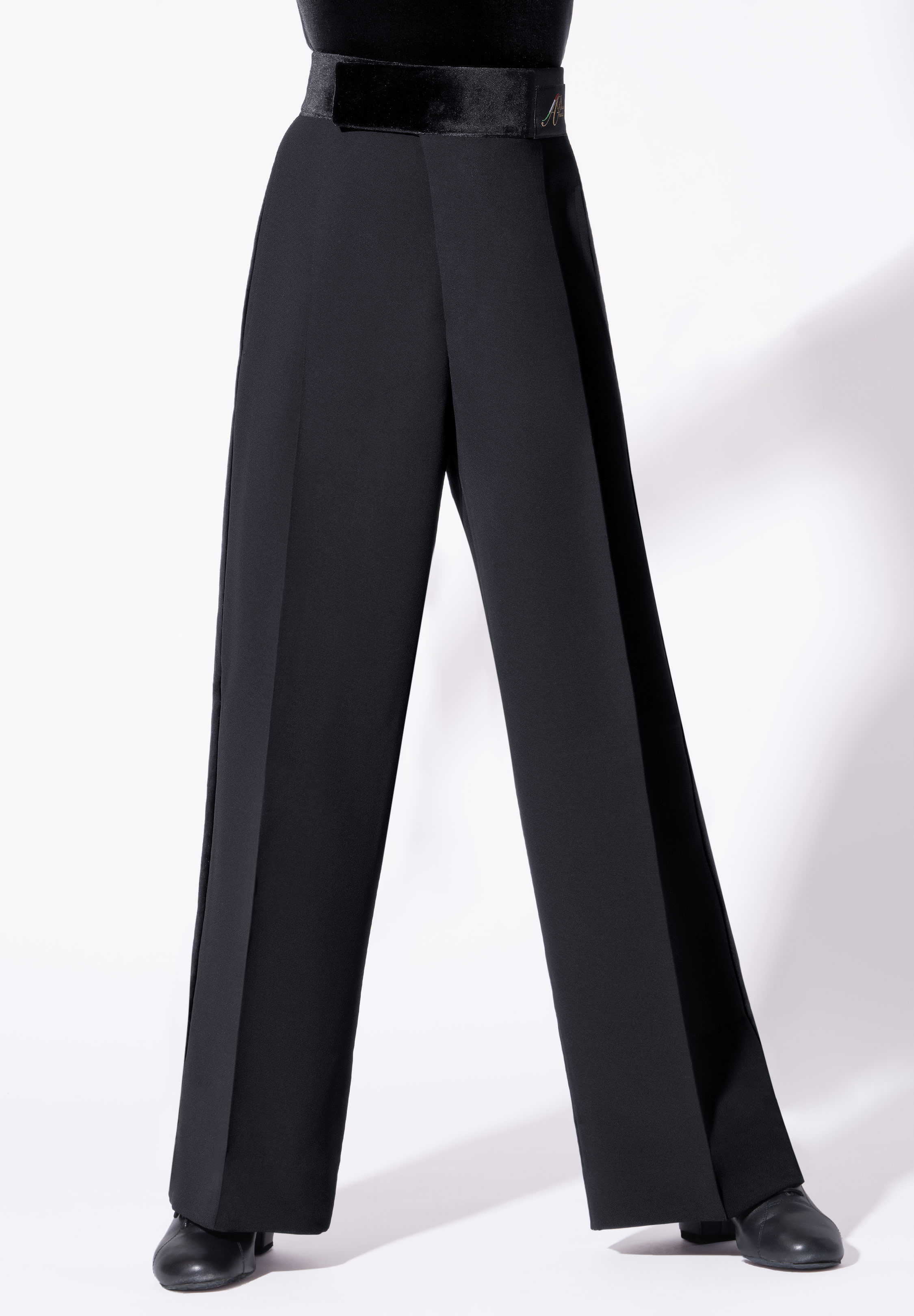 Armando Juvenile Velvet Trim Trousers w/ Pleats & Pockets B00017